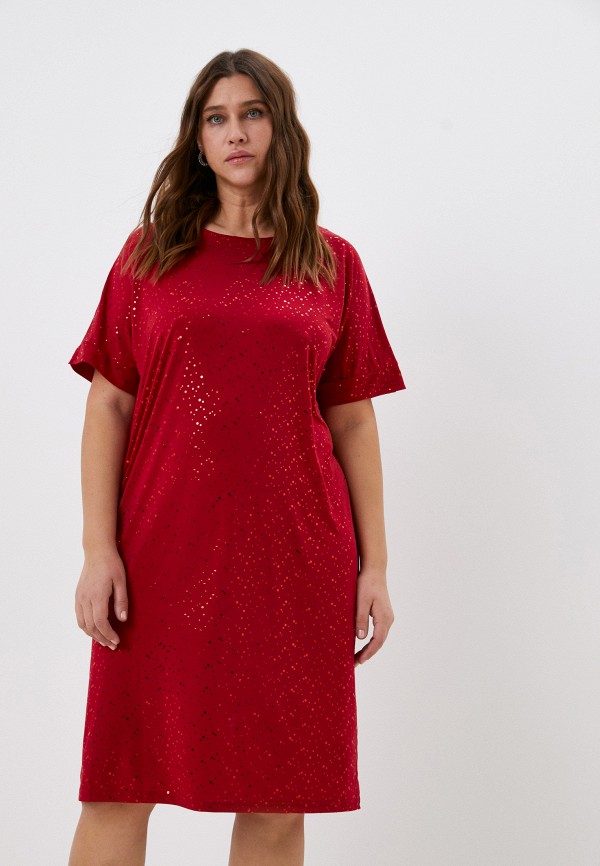 Платье Olsi красного цвета