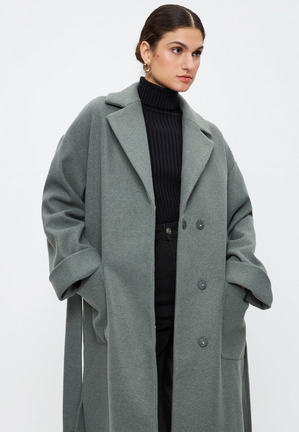 Пальто из вискозы. Zarina пальто черное 2021.