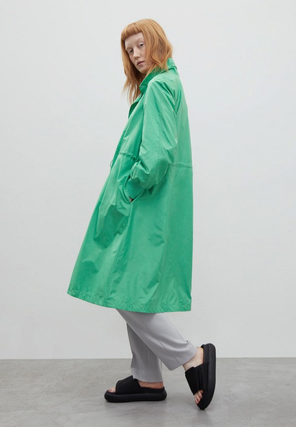 Плащ Finn Flare зеленый, размер 42, фото 2