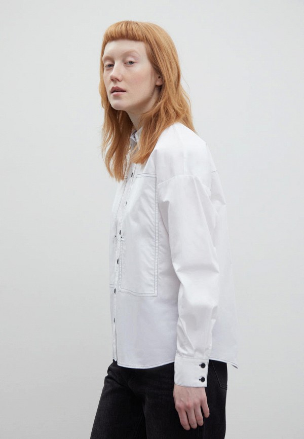 Рубашка Finn Flare белый, размер 44, фото 5