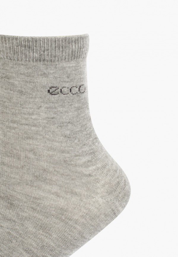 Носки 3 пары Ecco цвет серый  Фото 2