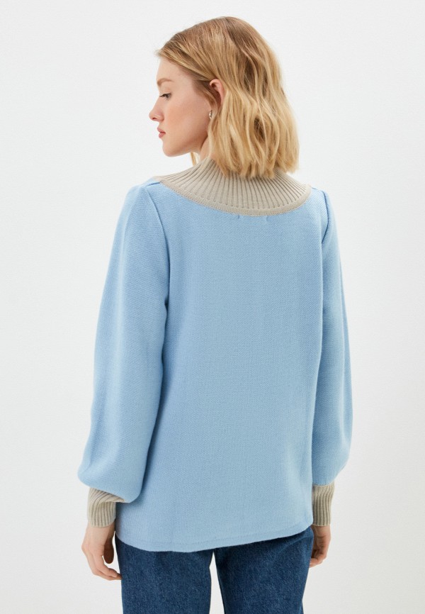 Пуловер Vivawool цвет голубой  Фото 3