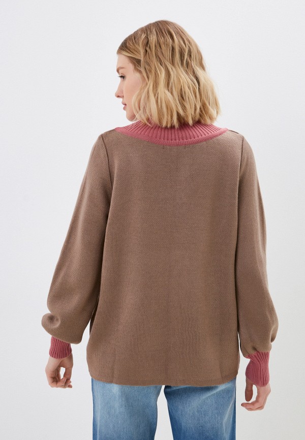 Пуловер Vivawool цвет коричневый  Фото 3