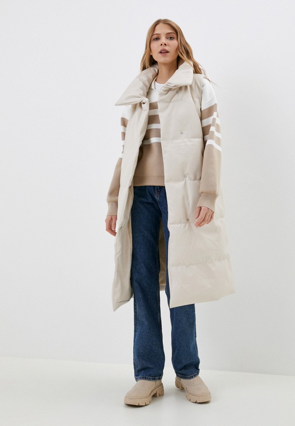 фото Жилет кожаный modis