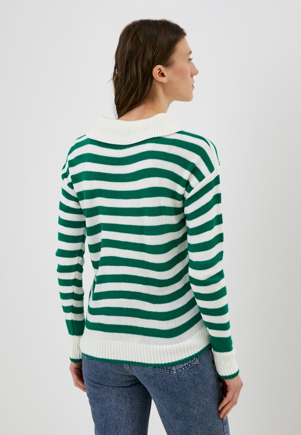 Пуловер Trendyol цвет зеленый  Фото 3
