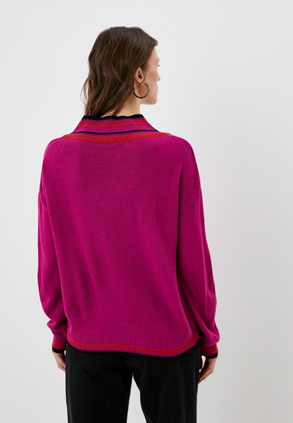 Пуловер Trendyol цвет фуксия  Фото 3
