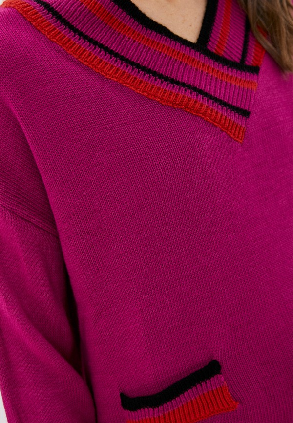 Пуловер Trendyol цвет фуксия  Фото 4