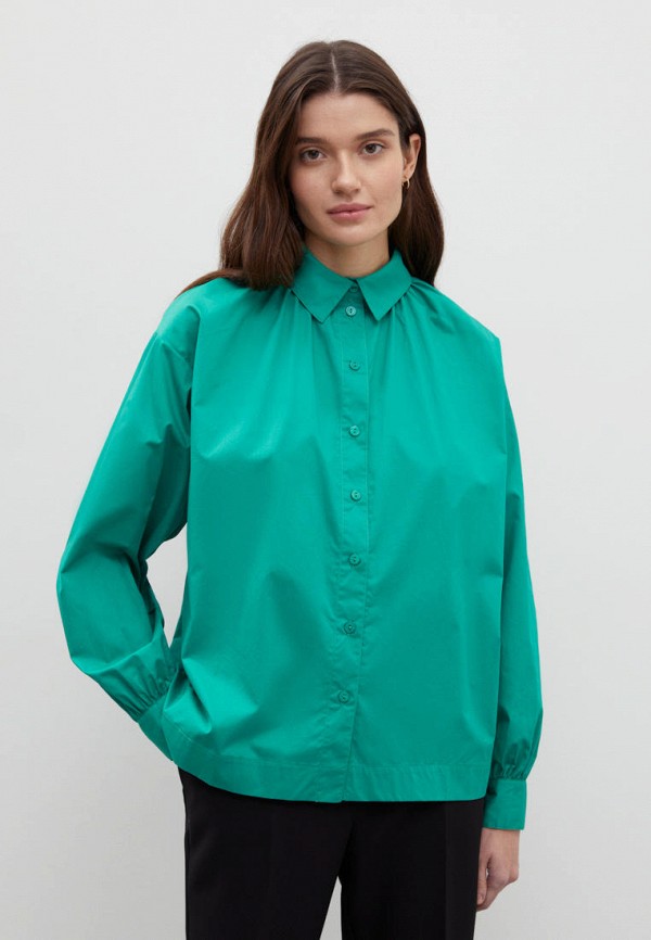 Блуза Finn Flare цвет бирюзовый 