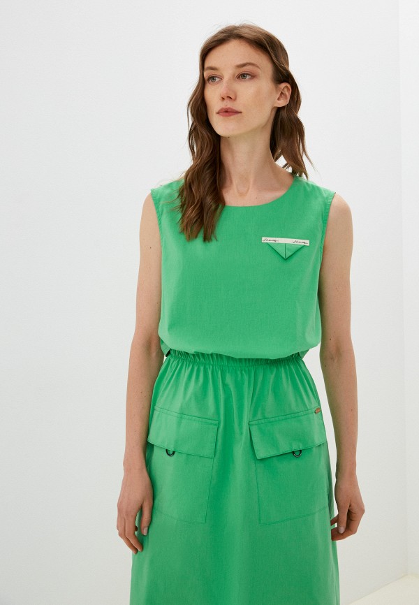 Платье Helmidge зеленый, размер 54, фото 2