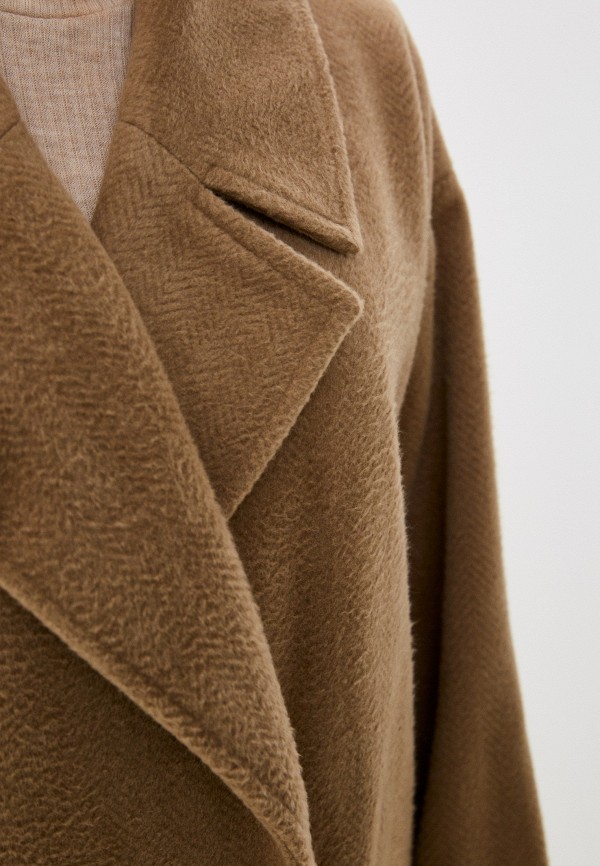 Пальто Lulez цвет коричневый  Фото 5