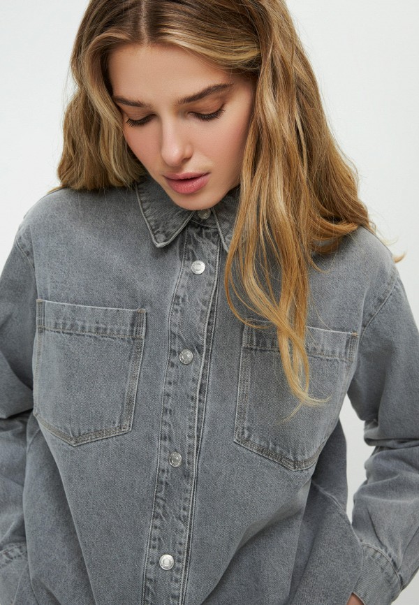 фото Рубашка джинсовая zarina