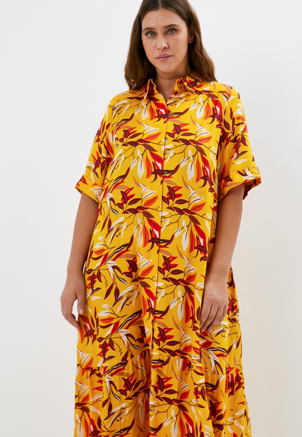 Платье Silver String желтый, размер 56, фото 2