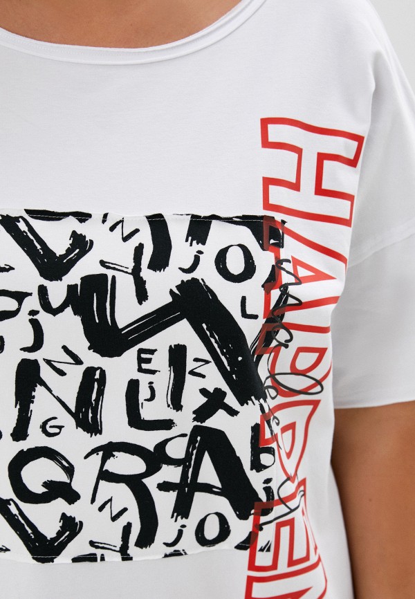 Футболка Silver String белый, размер 58, фото 3