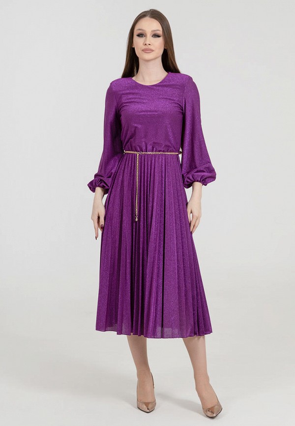 Платье Rinascimento фиолетового цвета