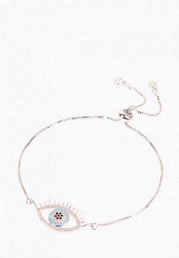 

Браслет Kaylo, Разноцветный, Charm Eye White Gold