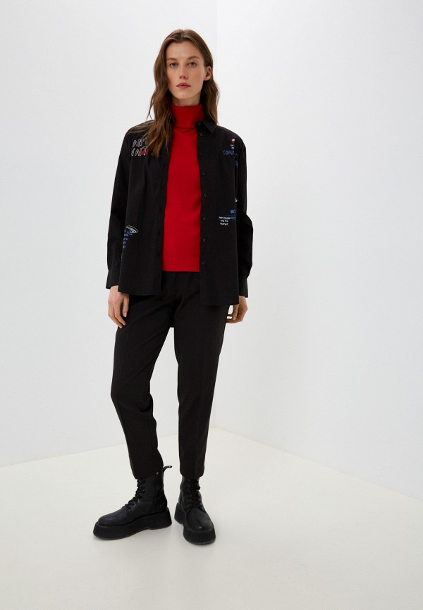 Рубашка Zolla черный, размер 46, фото 2