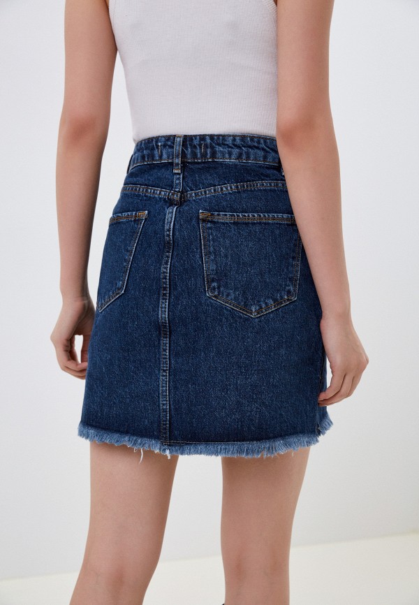 Юбка Valoris синий, размер 44, фото 3