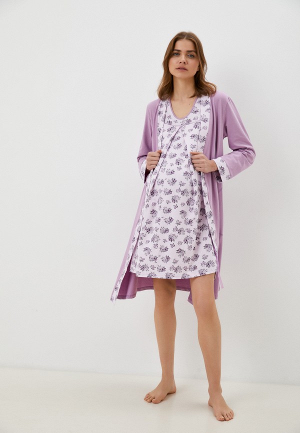 фото Халат и сорочка ночная nuova vita