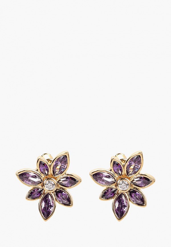 

Серьги Fiore Luna, Фиолетовый