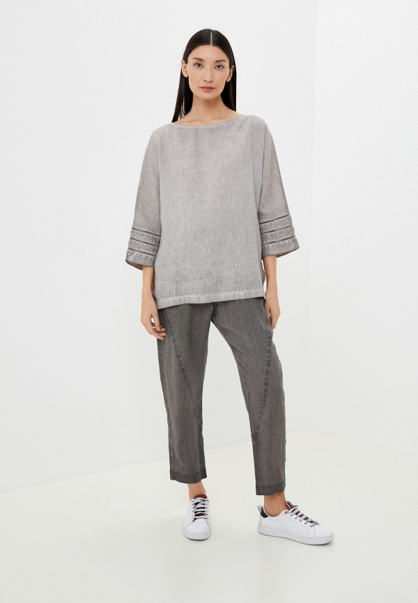 Блуза Agenda серый, размер 46, фото 2