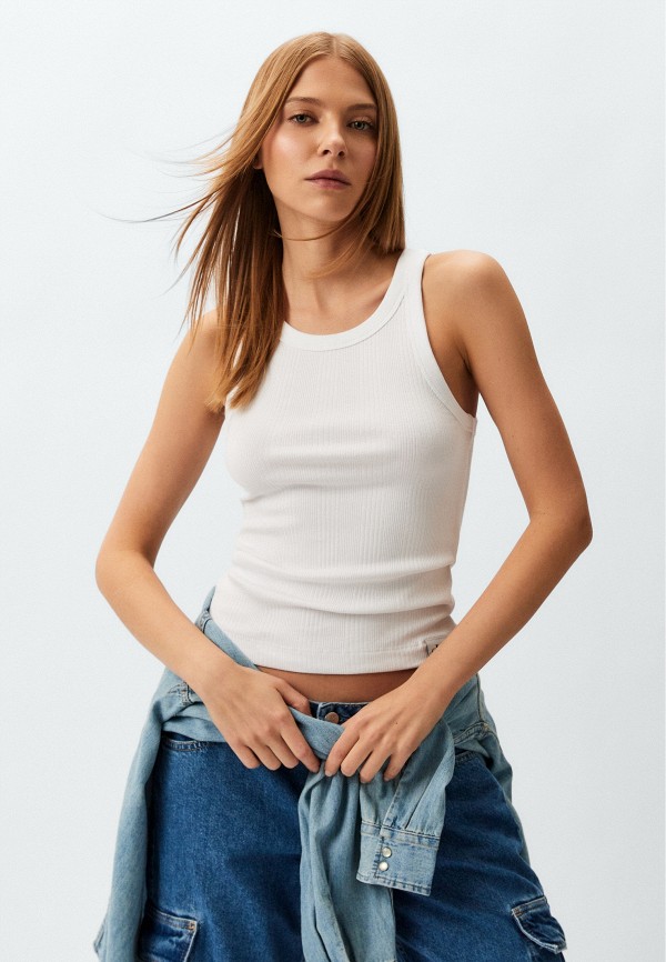 Майка Calvin Klein Jeans цвет Белый 