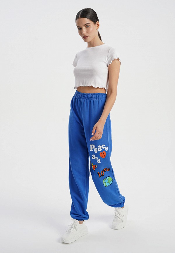 Брюки спортивные Твое синий, размер 44, фото 2