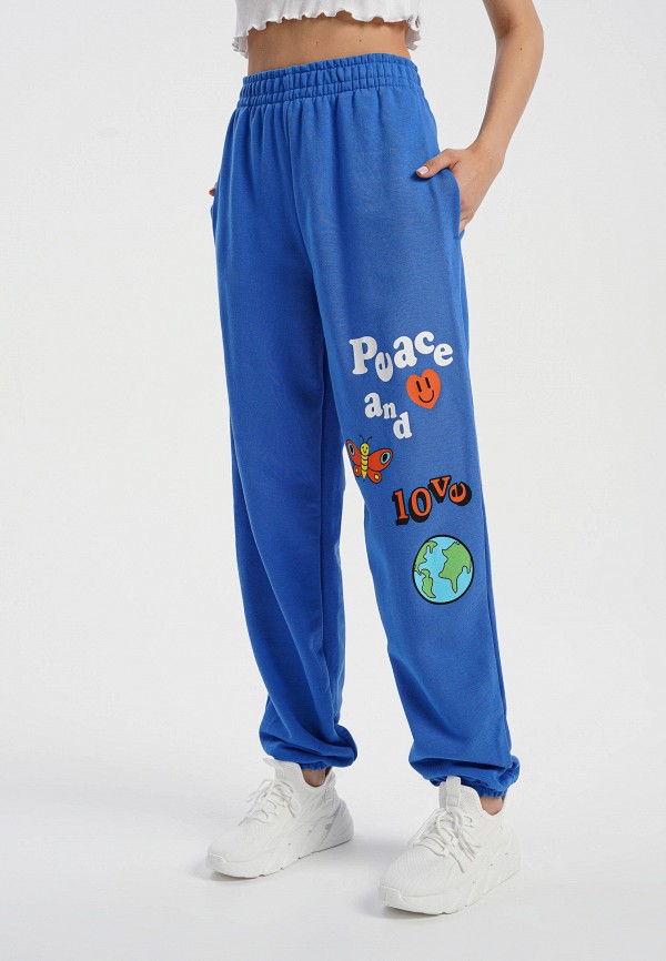 Брюки спортивные Твое синий, размер 44, фото 4