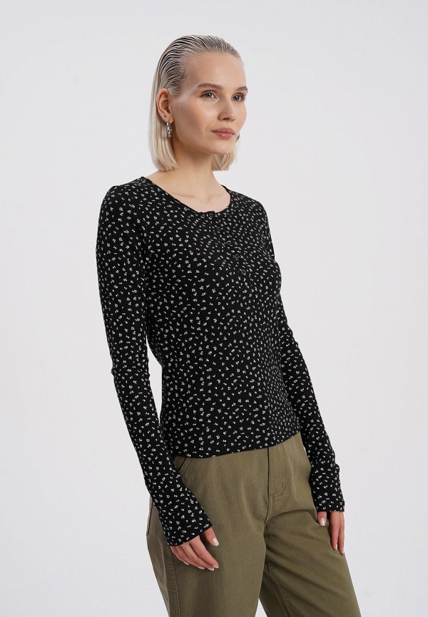 Лонгслив Твое черный, размер 44, фото 4