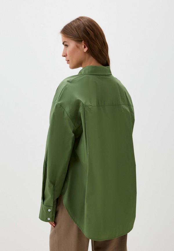 Рубашка Aim Clo цвет Зеленый  Фото 3