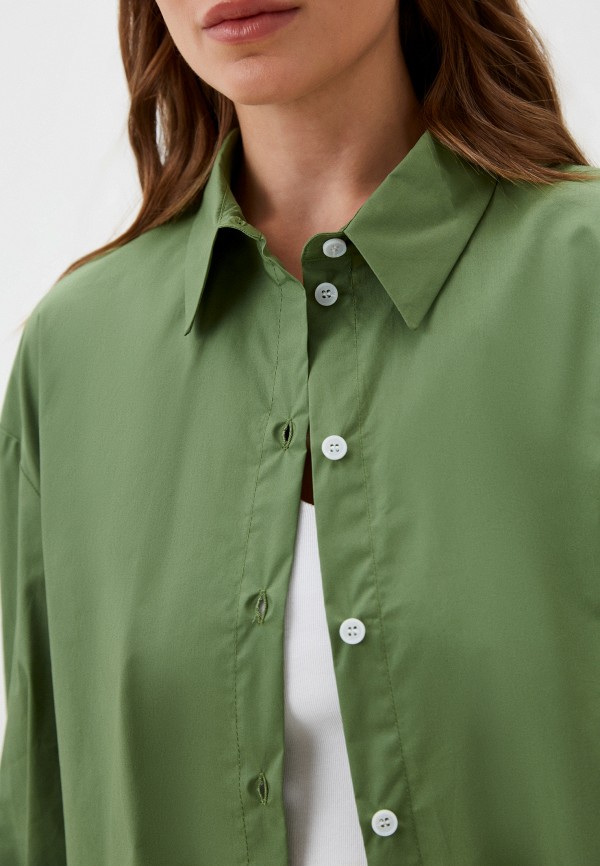 Рубашка Aim Clo цвет Зеленый  Фото 4