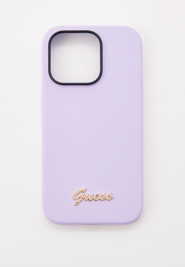 

Чехол для iPhone Guess, Фиолетовый, 14 Pro силиконовый