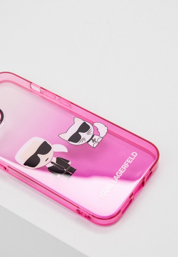 Чехол для iPhone Karl Lagerfeld розовый, размер 00, фото 3