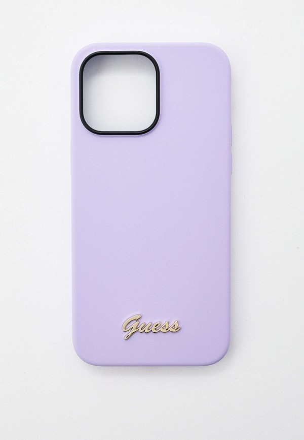 

Чехол для iPhone Guess, Фиолетовый, 14 Pro Max силиконовый