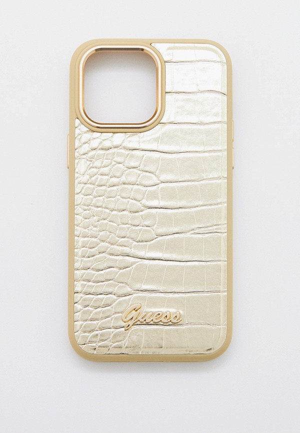 

Чехол для iPhone Guess, Золотой, 14 Pro Max