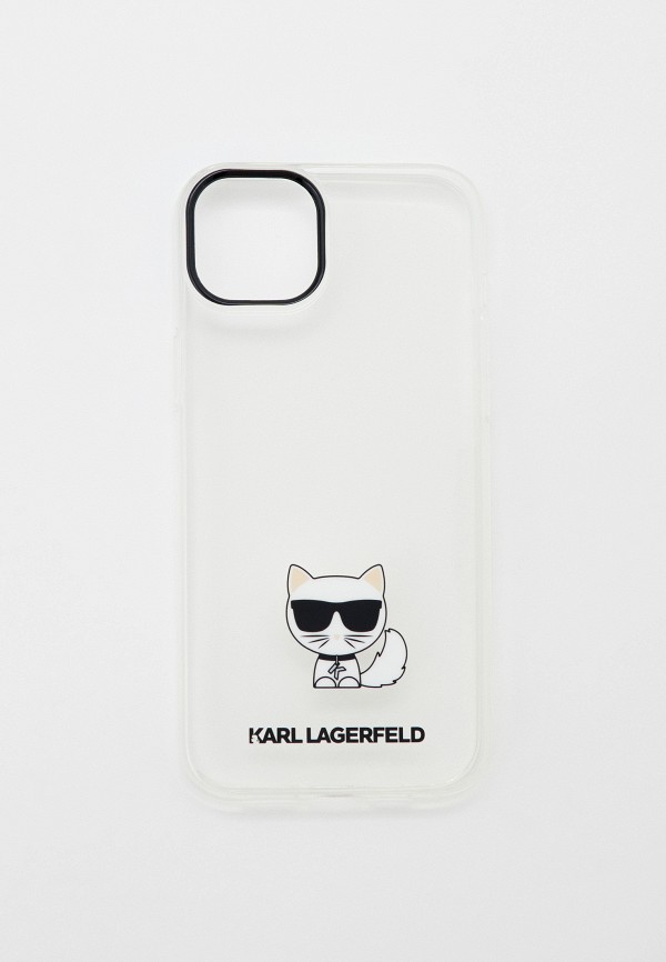 Чехол для iPhone Karl Lagerfeld прозрачного цвета