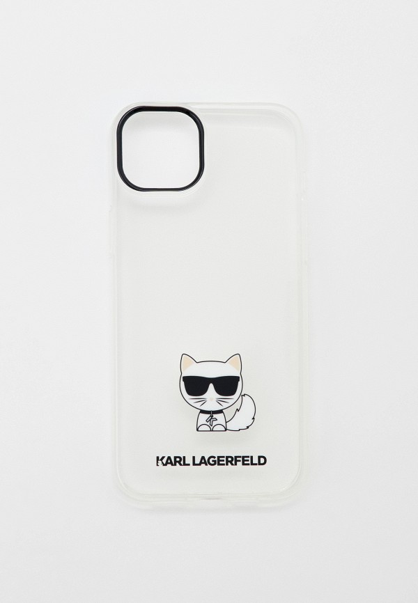 

Чехол для iPhone Karl Lagerfeld, Прозрачный, 14 Plus