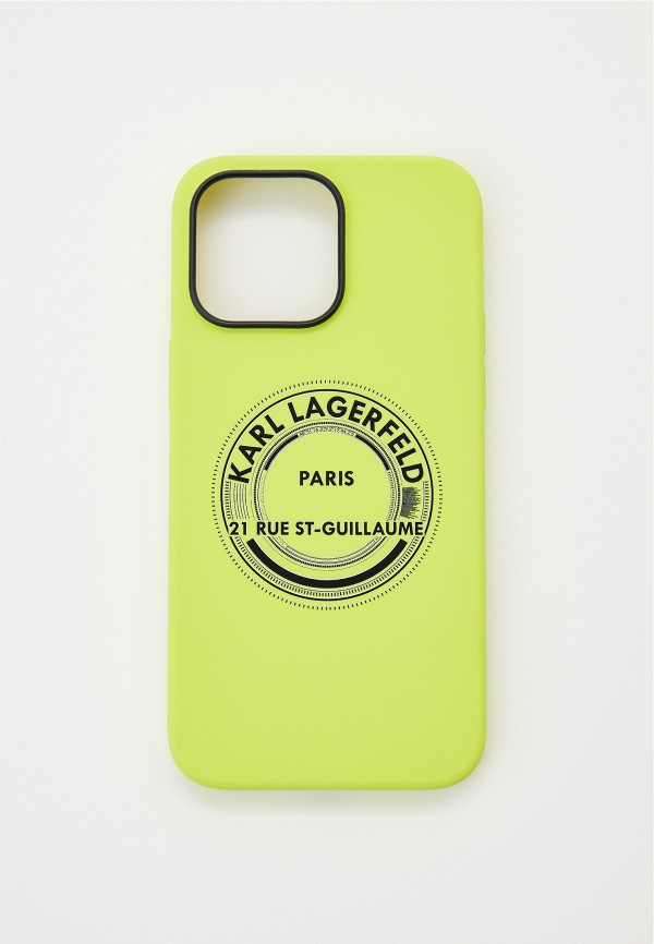 

Чехол для iPhone Karl Lagerfeld, Зеленый, 14 Pro Max