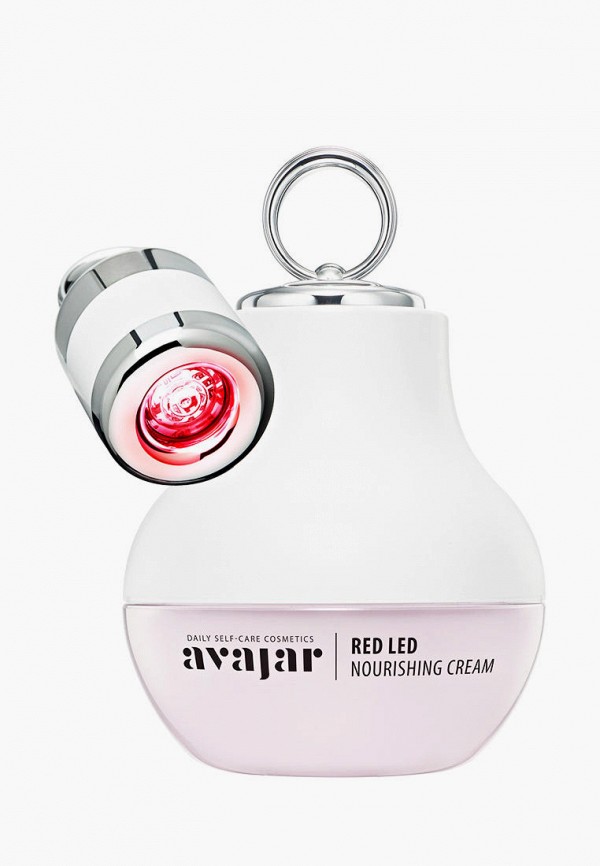 

Крем для лица Avajar, Белый, С аппликатором питательный, Red LED Nourishing Cream (Special PKG), 45 мл.
