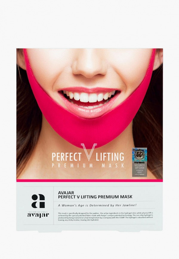 

Маска для лица Avajar, Розовый, Лифтинговая (розовая), Perfect V lifting premium mask