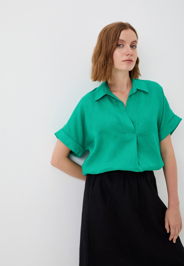 Рубашка Lusio зеленого цвета