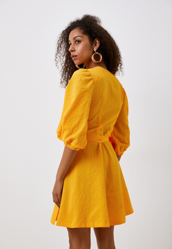 Платье Tobeone оранжевый, размер 46, фото 3