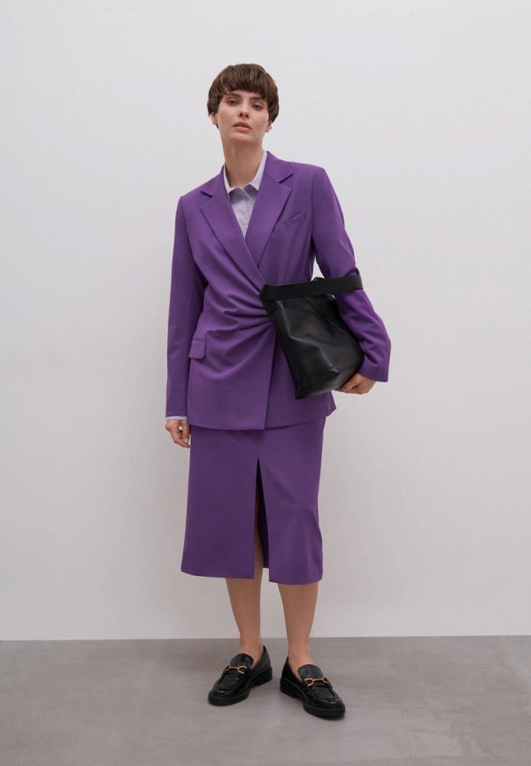 Жакет Finn Flare фиолетовый, размер 44, фото 2