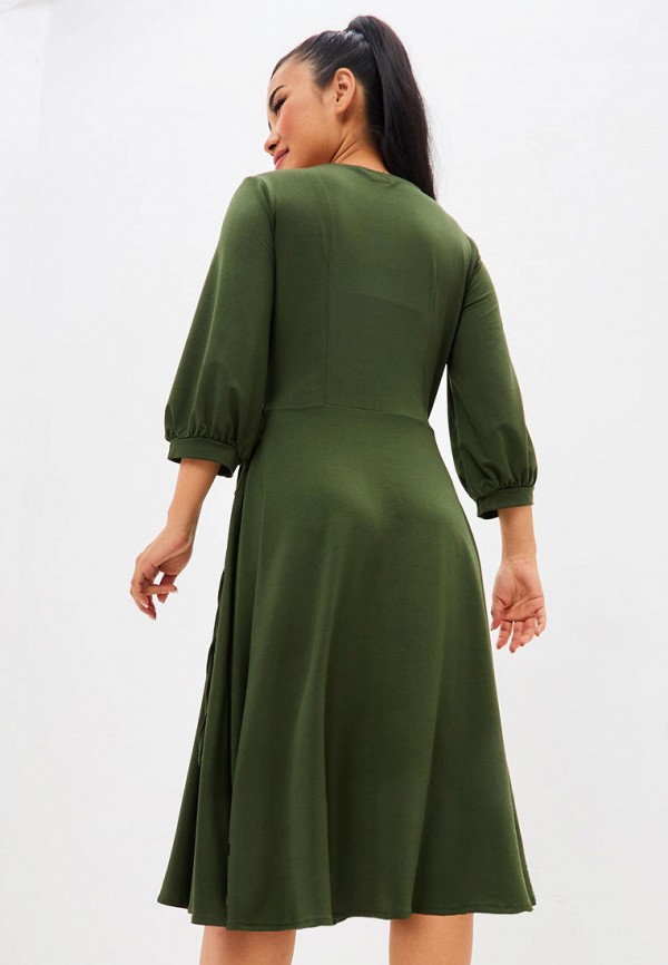 Платье Lacitta зеленый, размер 46, фото 2