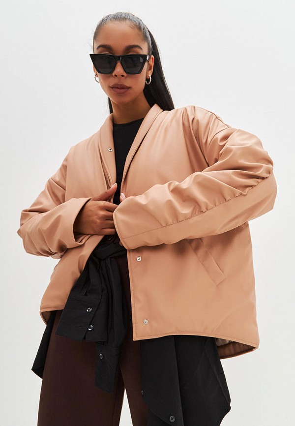 фото Куртка кожаная утепленная droid&i