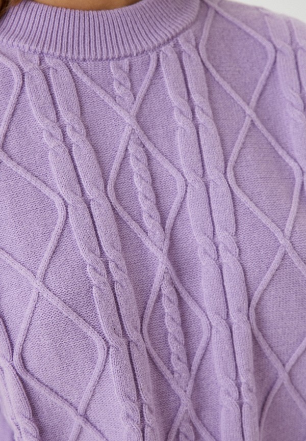 Джемпер O'stin фиолетовый, размер 42, фото 4