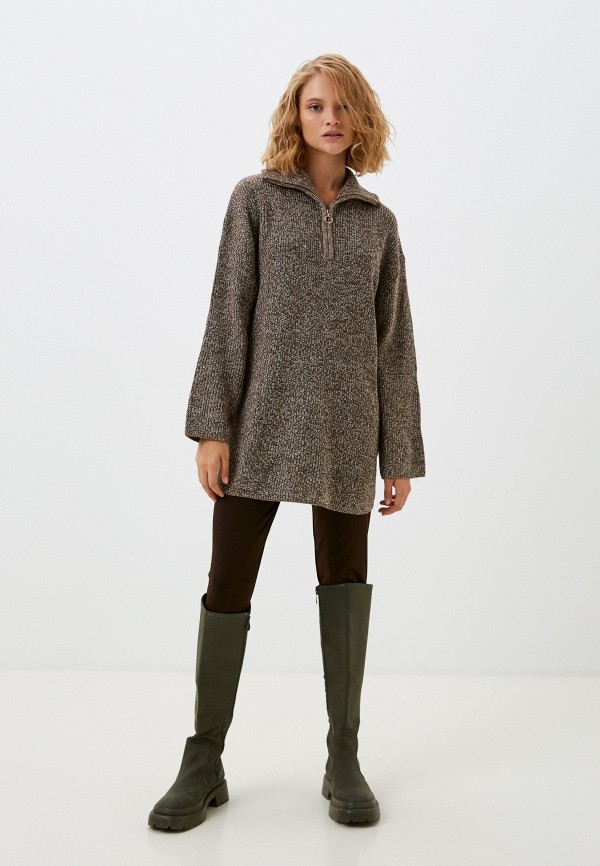 Свитер O'stin коричневый, размер 42, фото 2