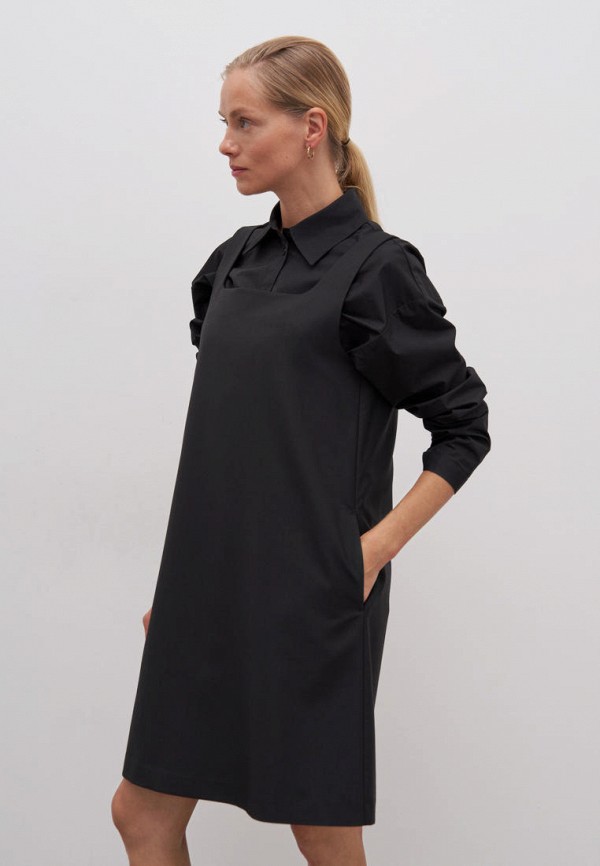 Сарафан Finn Flare черный, размер 48, фото 5