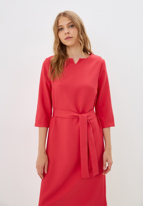 Платье Vera Yakimova коралловый, размер 54, фото 2