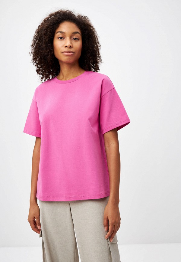 

Футболка Sela, Розовый, KATE OVERSIZE FIT