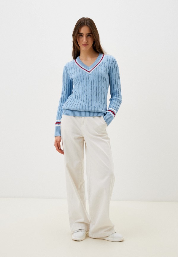 Пуловер Belucci цвет Голубой  Фото 2